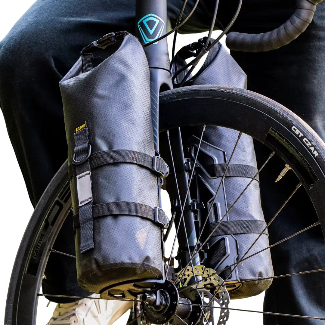 Framgaffelcykelväskor