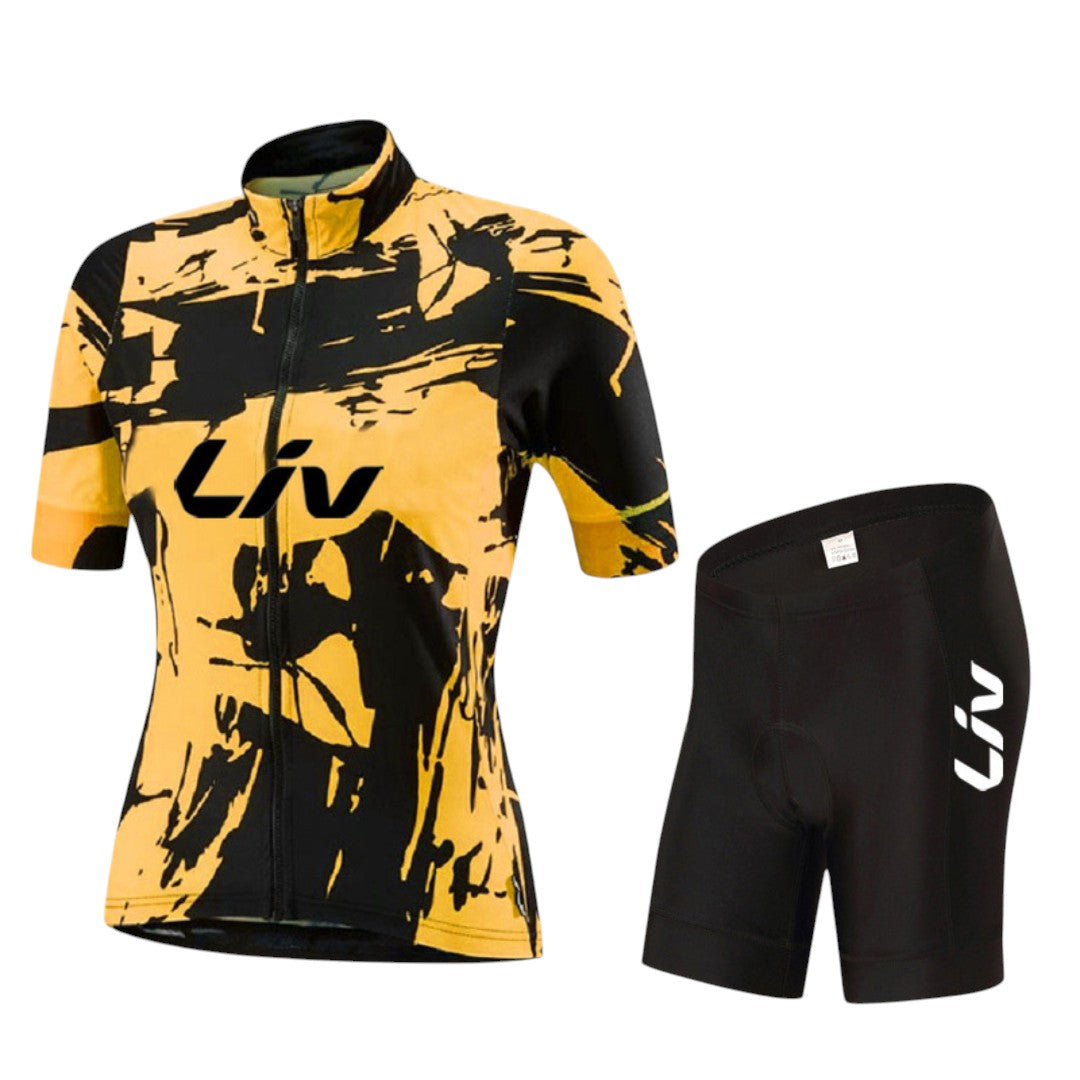 Damcykelklädesset kort