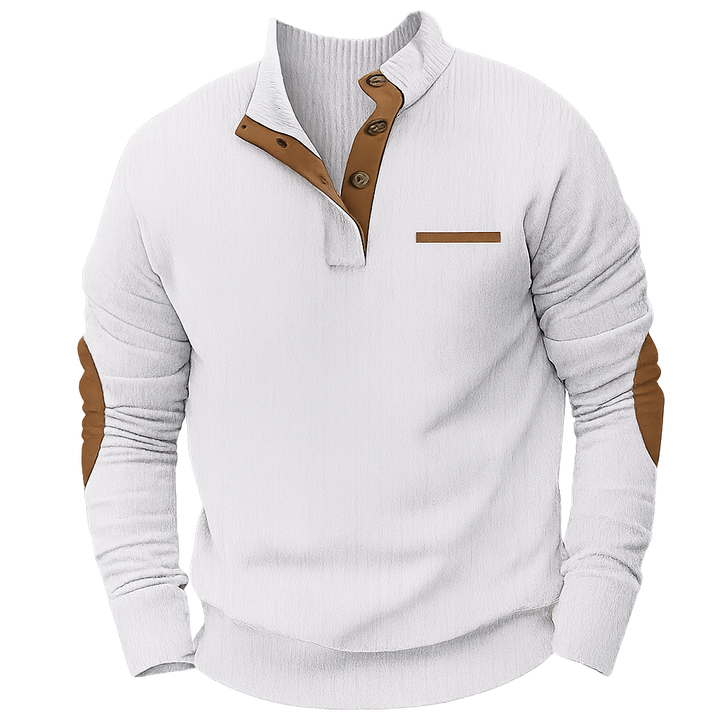 Bellonaro | Herrtröja med knappslå