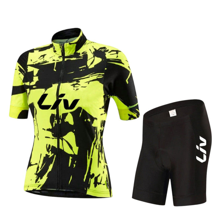 Damcykelklädesset kort