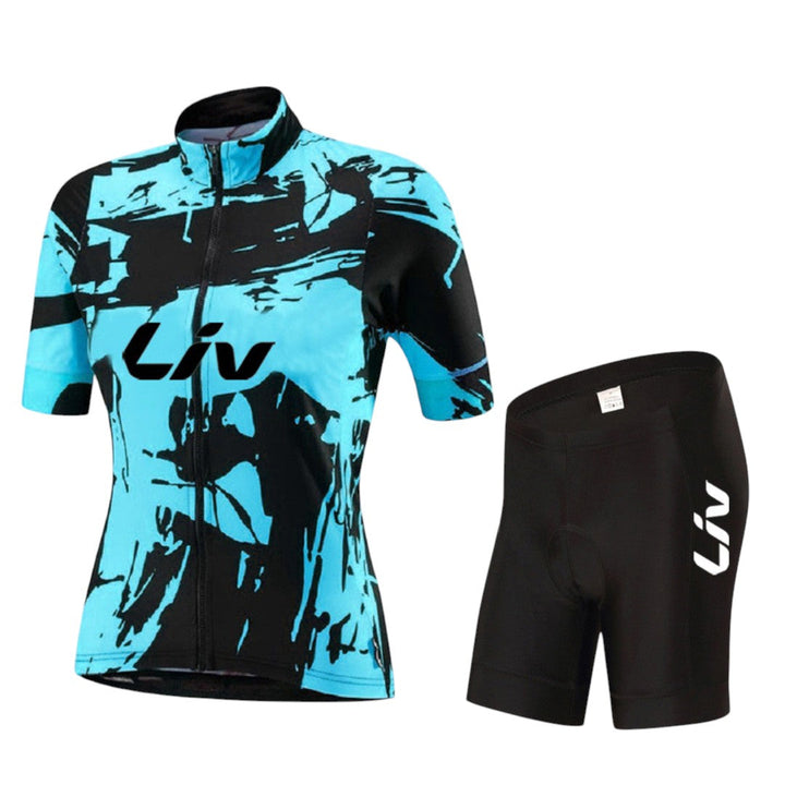 Damcykelklädesset kort