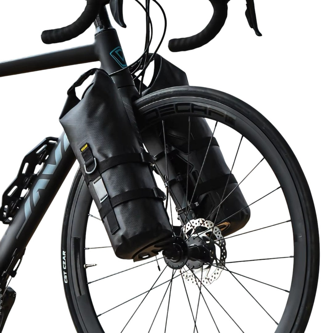 Framgaffelcykelväskor