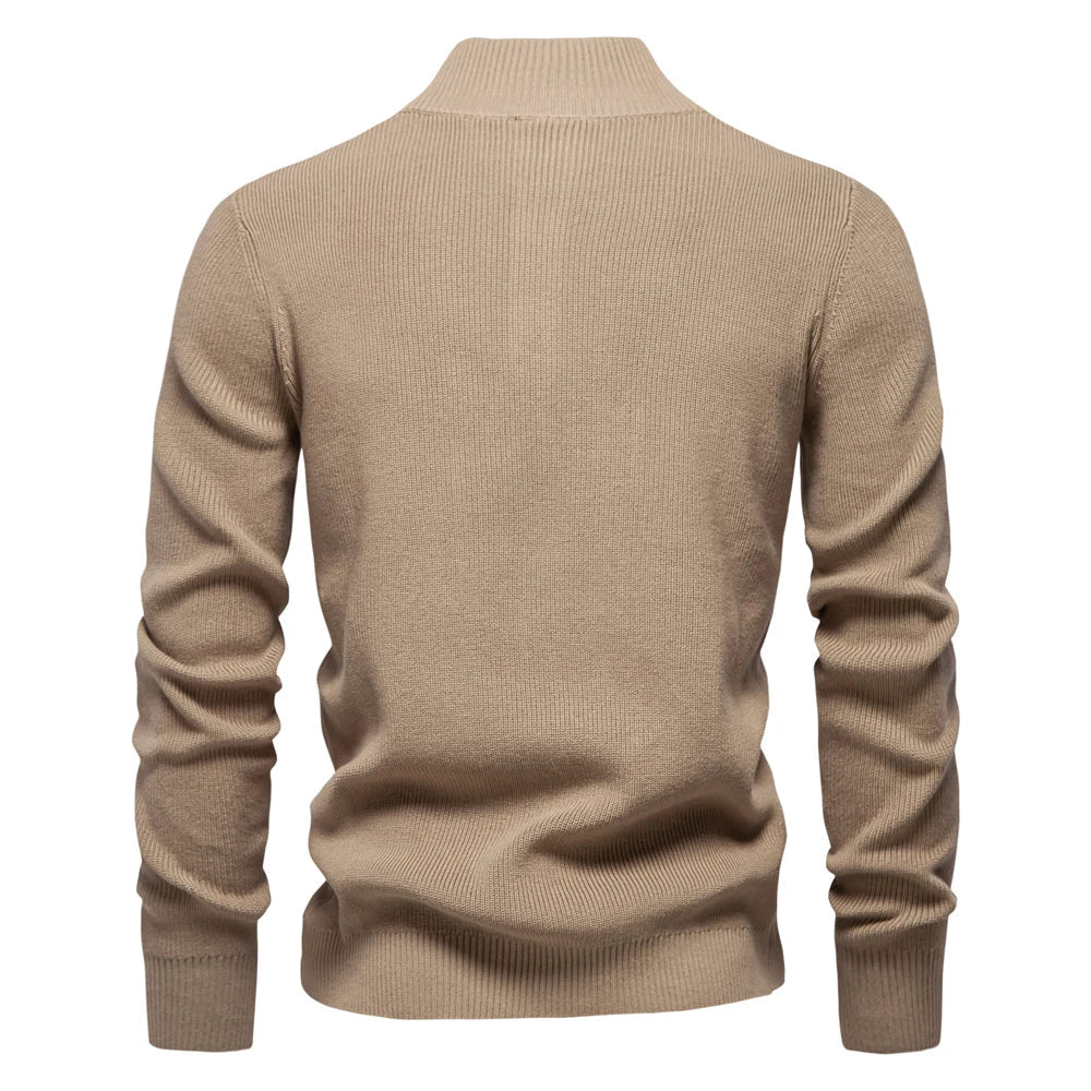 Konrad | Stilfull Herrpullover med Knappdesign