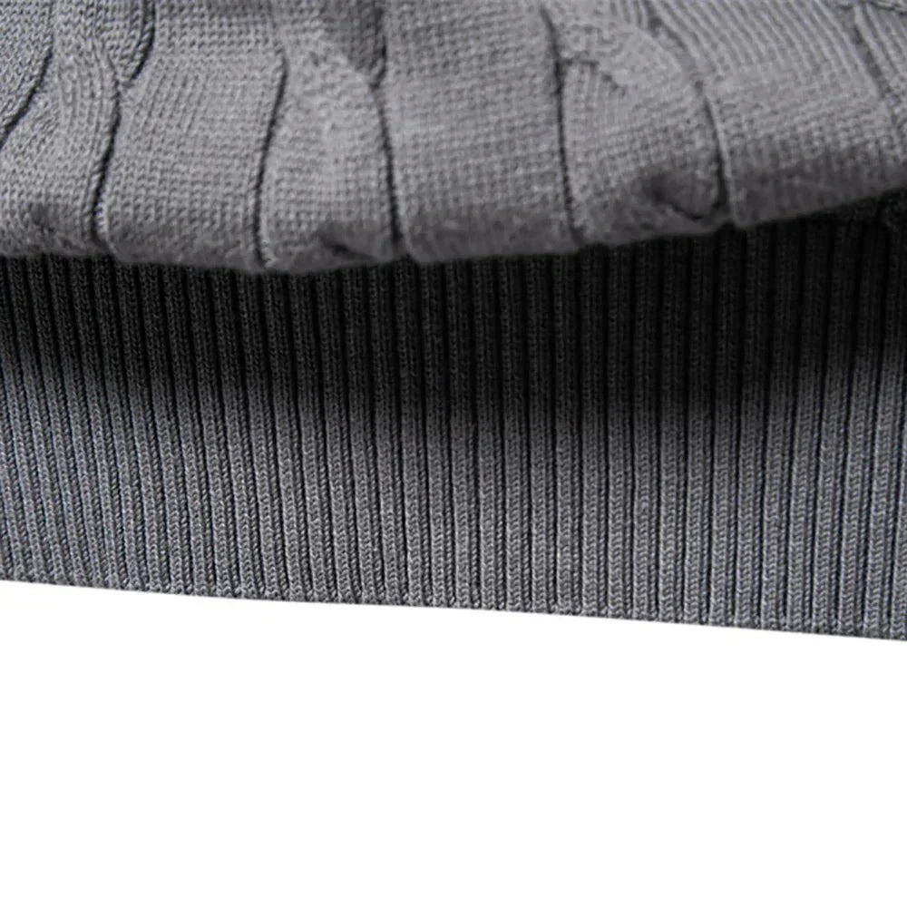 Falkner | Stickad Modern Herrpullover